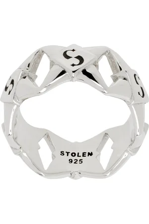 Stolen Girlfriends Club Star Shocked Band Ring