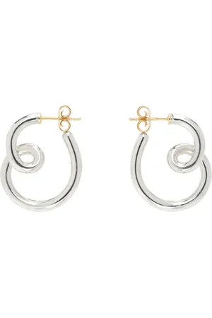 BEA BONGIASCA Silver BB Earrings