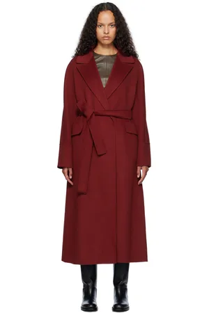 Max Mara Red Malika Coat