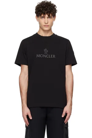 Moncler Black Logo Cotton T-shirt