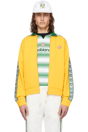 Casablanca Yellow Zip Sweater
