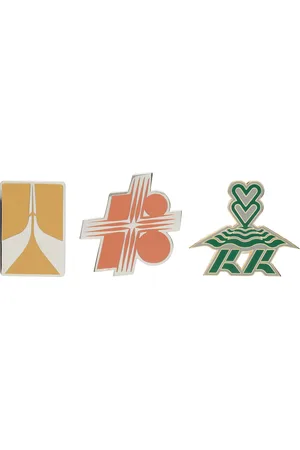Kiko Kostadinov Multicolor Sunrise Brooch Set