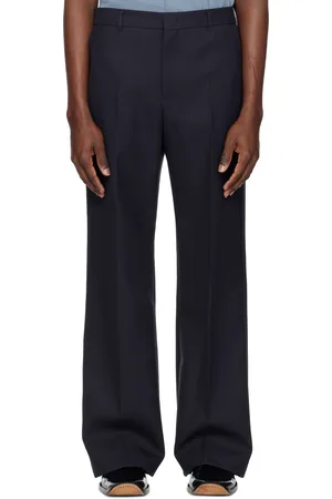 Recto Navy Signature RC Flared Trousers