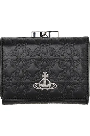 Vivienne Westwood Black Small Frame Wallet