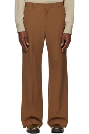 Recto Tan Signature RC Flared Trousers