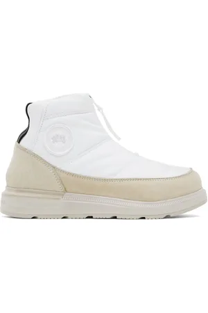 Canada Goose White Cypress Puffer Boots