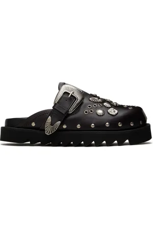 TOGA VIRILIS Eyelet Metal Sabot Loafers
