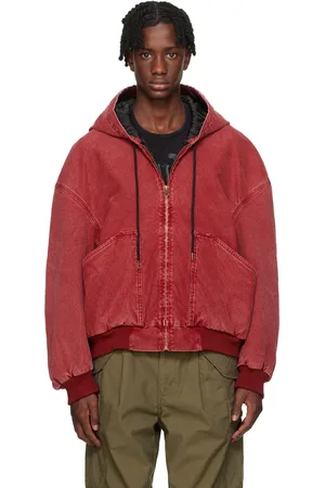 R13 Red Faded Jacket