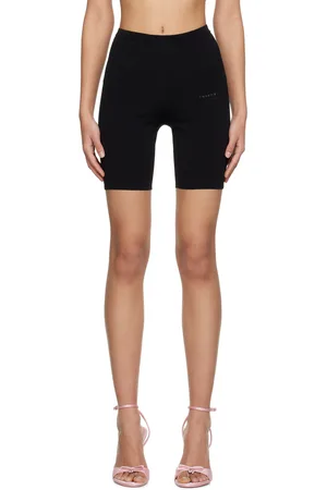 Alexander Wang Black Bonded Shorts