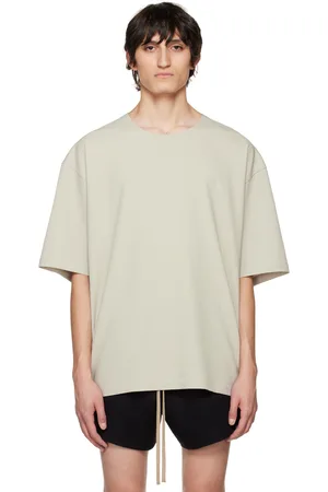 FEAR OF GOD Beige Double-Layered T-Shirt