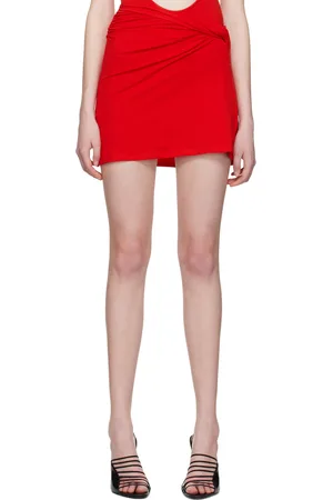Beaufille Red Maia Miniskirt