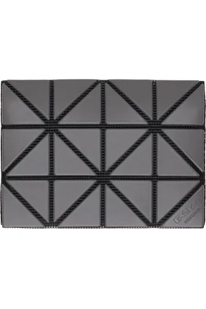 Issey Miyake Gray Matte Wallet