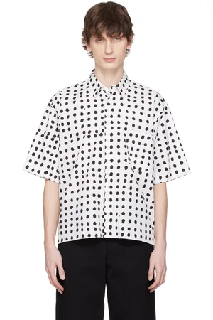 Comme des Garçons White & Black CDG Short Sleeve Shirt