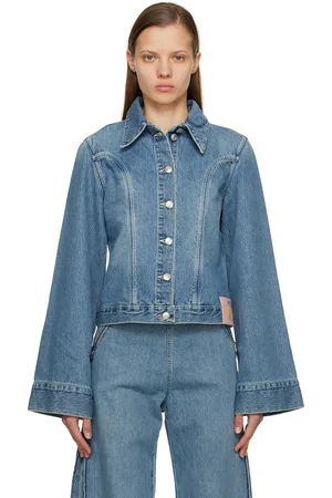 Victoria Beckham Blue Mia Regan Edition Denim Jacket