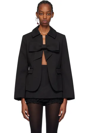 Shushu/Tong SSENSE Exclusive Black Suit Blazer