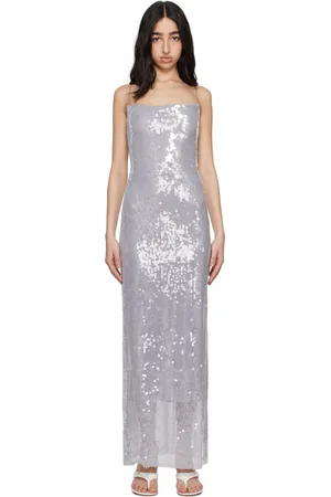 Bec & Bridge Gray Aishya Maxi Dress
