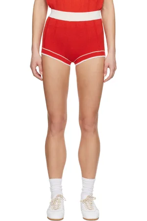 Guest In Residence Red Racer Shorts