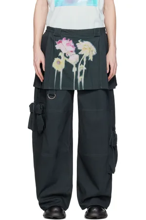 Collina Strada Black Lawn Skirt Cargo Pants