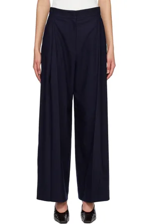 Recto Navy Corte Trousers