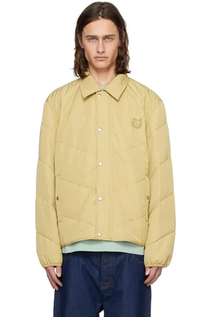 Maison Kitsuné Beige Zip Jacket