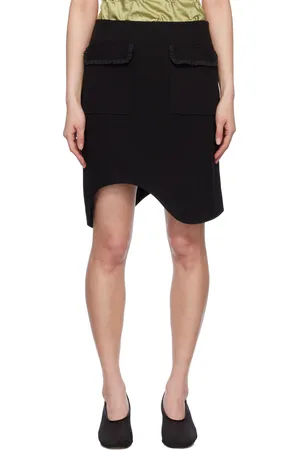 J.KIM Ying-Yang Pencil Midi Skirt