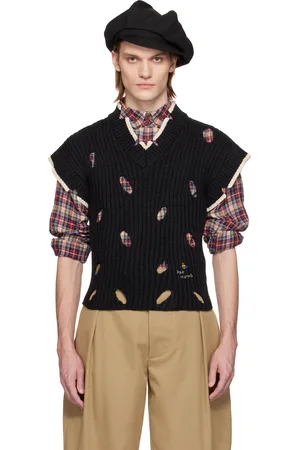 Vivienne Westwood Gray Slash Sweater
