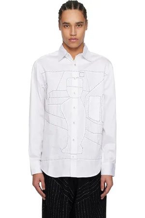 Glass Cypress Little Boy Cutout Tailored Shirt