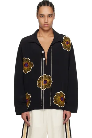 Glass Cypress Silk Sunflower Shirt
