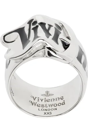 Vivienne Westwood Silver Belt Ring