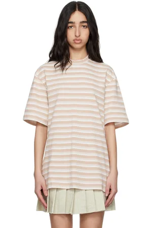 Paco rabanne White & Beige Oversized T-shirt