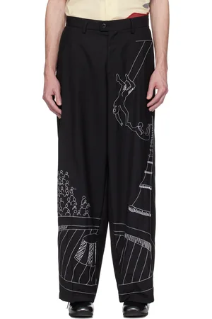 KIDSUPER STUDIOS Circus Sketch Baggy Trousers