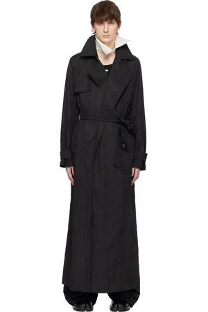Maison Margiela Off-White & Gray Stripe Collar