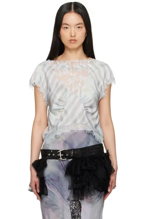 Collina Strada Blue Waterlily Blouse
