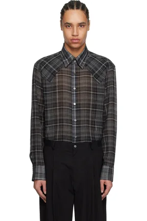Carter Young SSENSE Exclusive Black Western Business Shirt