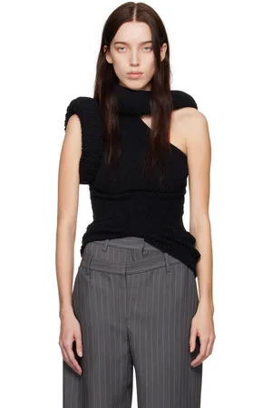 Acne Studios Black Knit Top
