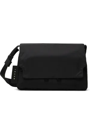 Marni Black CORDURA Cityscape Crossbody Bag