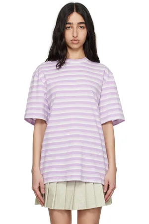 Paco rabanne White & Purple Oversized T-shirt