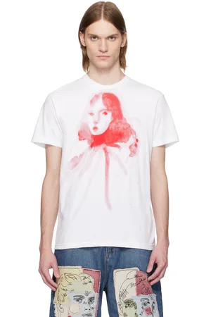 KIDSUPER STUDIOS Halftone Girl Face T-shirt