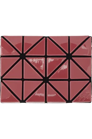 Issey Miyake Pink Bifold Card Holder