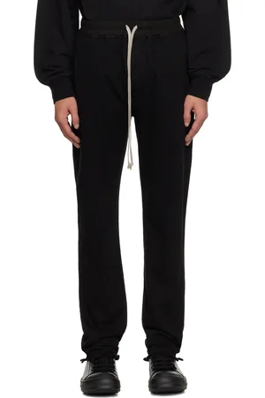 Rick Owens Black Hollywood Berlin Drawstring Sweatpants