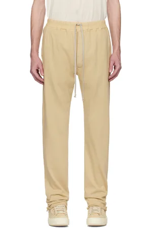 Rick Owens Beige Hollywood Berlin Drawstring Sweatpants