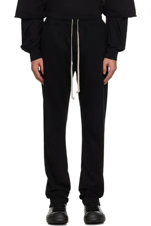 Rick Owens Black Hollywood Berlin Drawstring Sweatpants