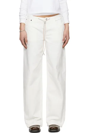 Still Here White Cool Jeans