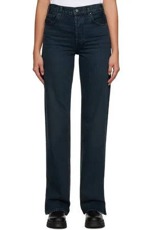ANINE BING Navy Roy Jeans