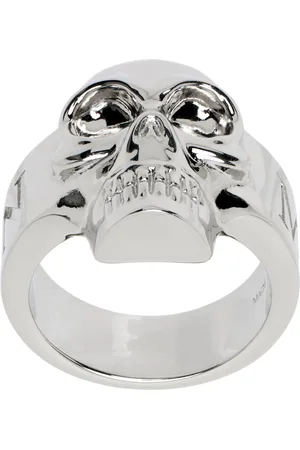 Alexander McQueen Silver Skull Ring