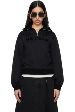 Alexander McQueen Black Cut & Sew Sweatshirt