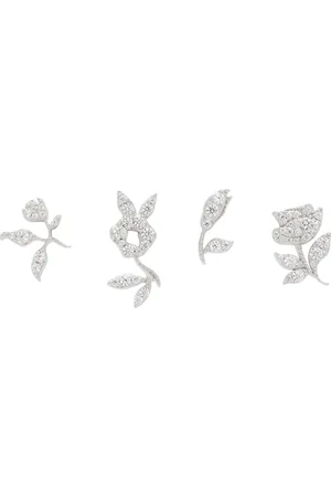 Shushu/Tong YVMIN Edition Zicron Floral Gemstone Earring Set