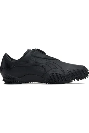 PUMA Black Mostro Leather Sneakers