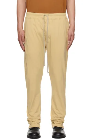 Rick Owens Beige Hollywood Berlin Drawstring Sweatpants