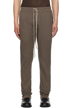 Rick Owens Gray Hollywood Berlin Drawstring Sweatpants